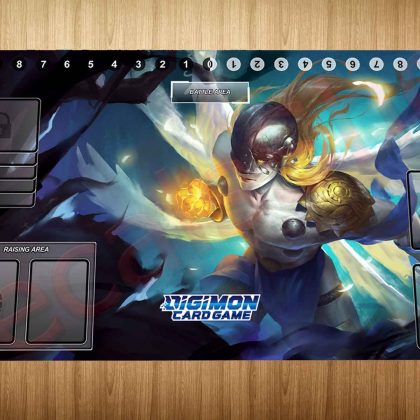 Angemon Digimon 35x60cm MTG Playmat Play Mat Large Desk Trading Card Board Mouse Pad Gaming Gift FREE SHIPPING