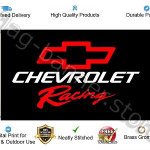 New Car Racing Banner Flags 3x5FT for Corvette chevrole Flag Red Free Shipping 