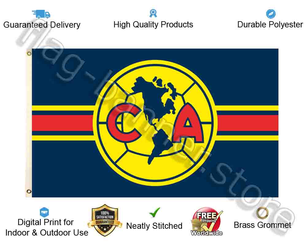 Club America 3x5ft Flag Banner Mexico Futbol Soccer Bandera Garage Wall  Shop Man Cave Large Gift Advertising Sign NEW FREE SHIPPING – Flags,  Banners, Posters …