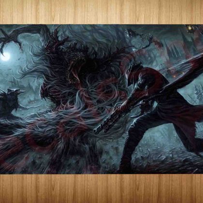 Bloodborne 35x60cm MTG Playmat Play Mat Large Desk Trading Card Board Mouse Pad Gaming Gift A3516 FREE SHIPPING