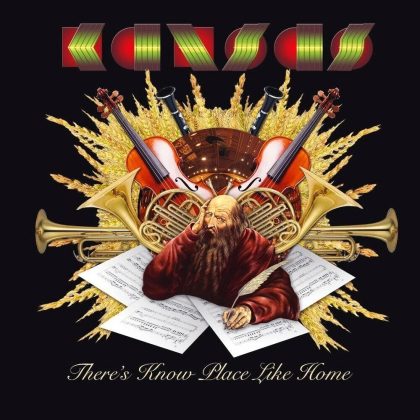 KANSAS Hard Rock Band 4x4ft Flag Banner There’s No Place Like Home Art Poster Wall Decor Tapestry Album Cover Man Cave Large Gift NEW FREE SHIPPING